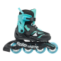 Preview: ROLLERBLADE MICROBLADE Schwarz/Hellblau